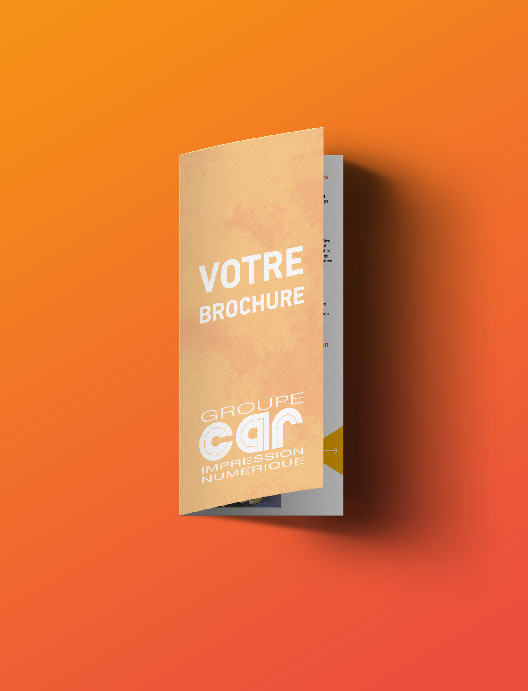 imprimer son dépliant brochure impression deux volets