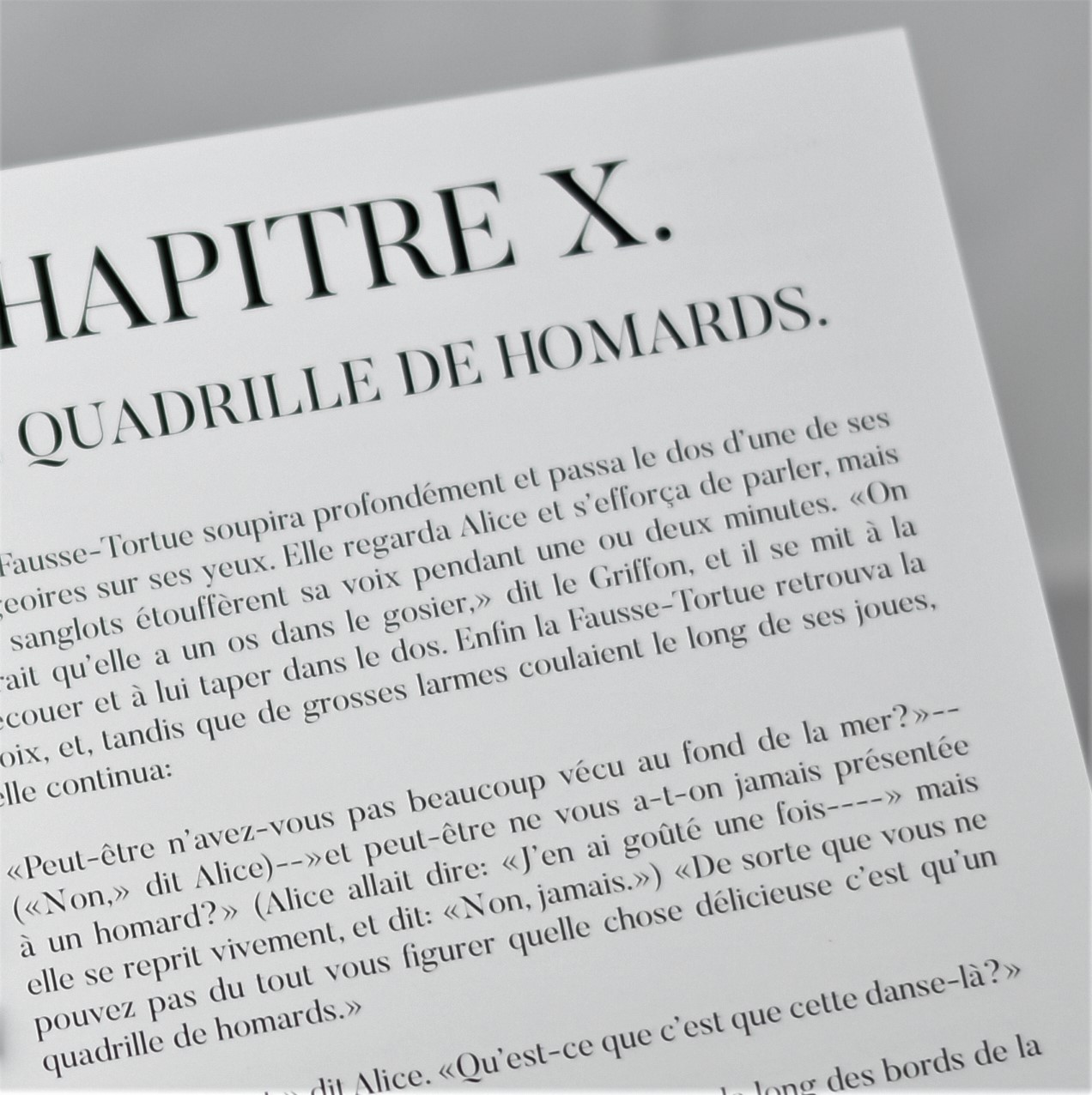Exemple d'impression noir et blanc photocopie à Strasbourg en direct sur papier blanc.
